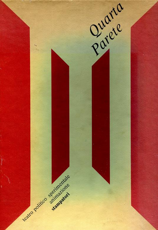 Teatro Politico. Quarta parete quaderni di ricerca teatral - copertina