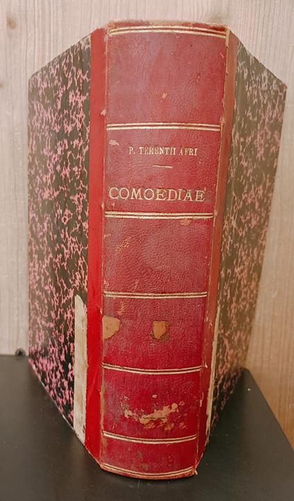 P. Terentii Afri Comoediae lectissimis adnotationibus inlustratae curante ac recensente equite Aloysio Rossio ... Volumen 1-3 - P. Afro Terenzio - copertina