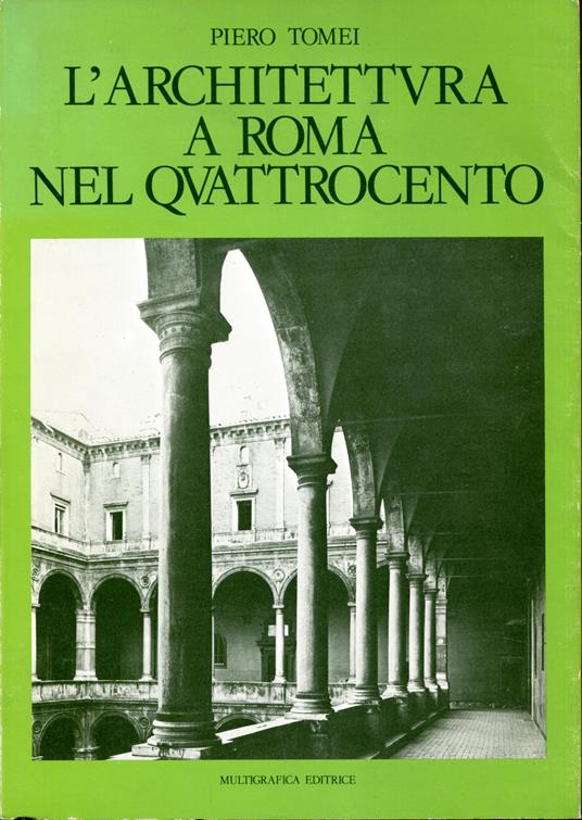 L' Architettura a Roma nel Quattrocento - copertina