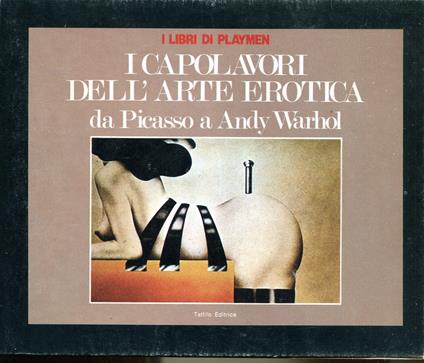 I capolavori dell'arte erotica da Picasso a Andy Wathol - copertina