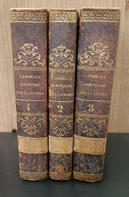 Compendio di storia della letteratura greca, latina e italiana. Volume 1-3 - copertina
