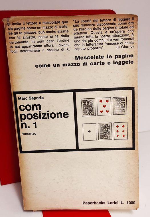 Composizione n. 1 : Romanzo. A fogli intercambiabili