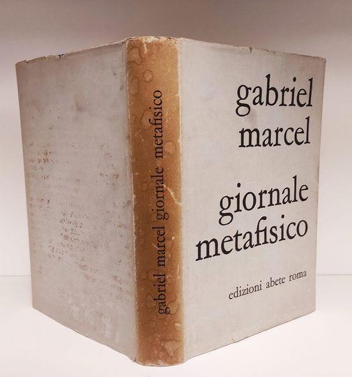 Giornale metafisico - Gabriel Marcel - copertina