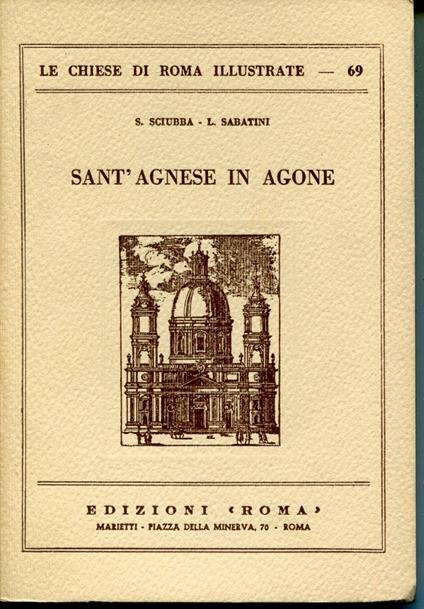 Sant'Agnese in Agone. Le chiese di Roma illustrate 69 - copertina
