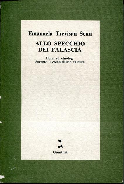 Allo specchio dei Falascià - Emanuela Trevisan Semi - copertina