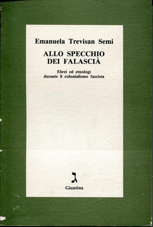 Allo specchio dei Falascià - Emanuela Trevisan Semi - copertina