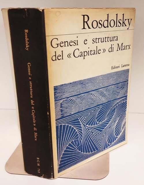 Genesi e struttura del Capitale di Marx - Roman Rosdolsky - copertina