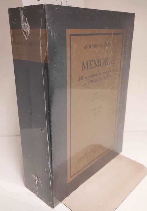 Antonio Galimberti. Memorie dell'occupazione francese in Roma dal 1798 alla fine del 1802