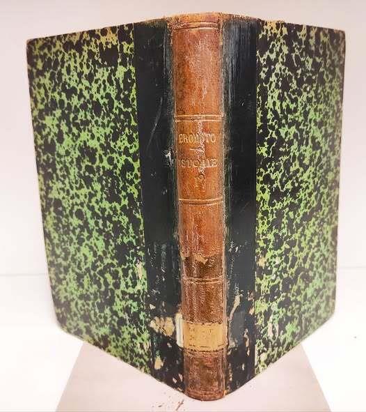 Il primo libro delle Istorie. Secondo libro delle Istorie, commentato da Vincenzo Costanzi - Erodoto - copertina