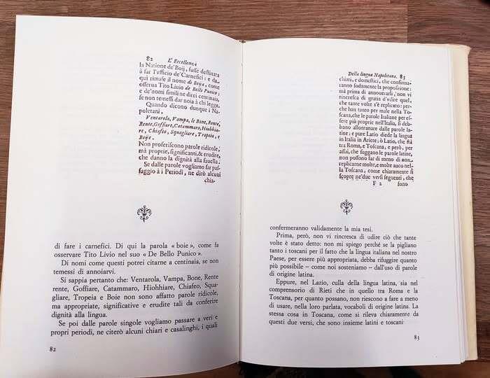 L' eccellenza della lingua napoletana con la maggioranza alla Toscana