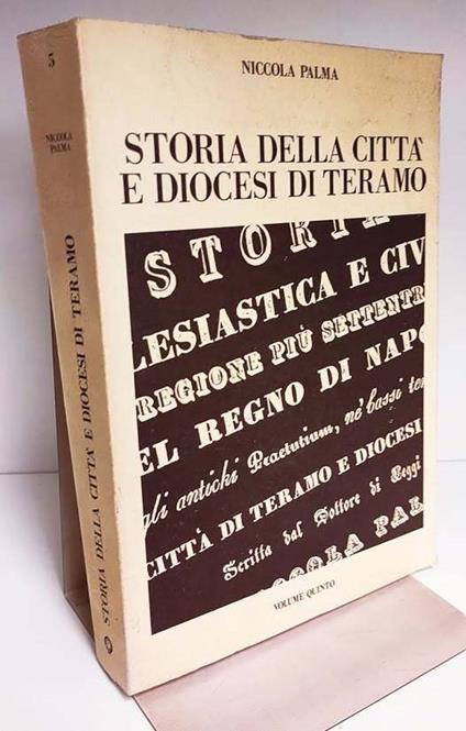 Storia della città e diocesi di Teramo Vol. Quinto - copertina