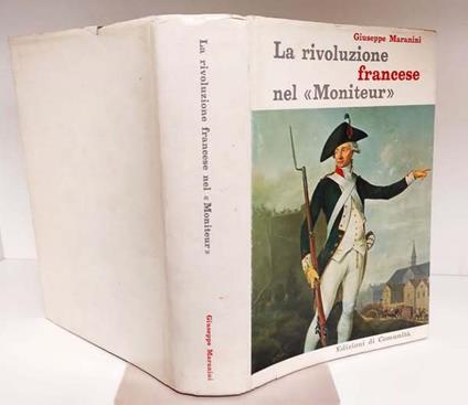 La Rivoluzione francese nel 'Moniteur' - Giuseppe Maranini - copertina