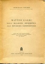 Matteo Galdi dalla monarchia riformistica alla monarchia costituzionale