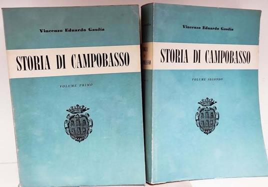 Storia di Campobasso. 2 volumi - copertina