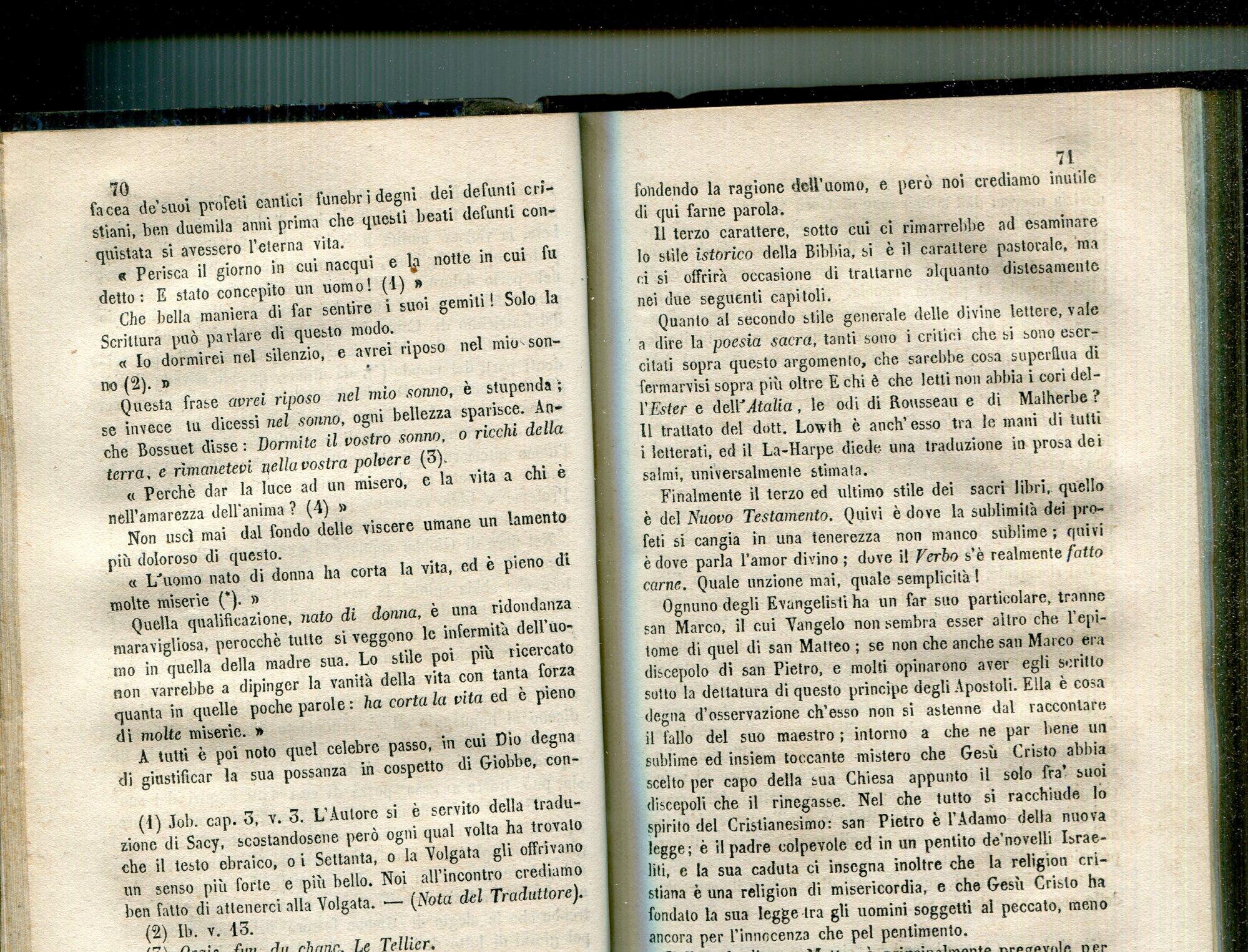 Genio del cristianesimo, traduzione di Luigi Toccagni. 3 Volumi