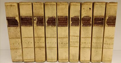 Storia dell'Antico e Nuovo Testamento del padre d. Agostino Calmet. Tradotta dal francese. Tomo 1-36 - Augustin Calmet - copertina