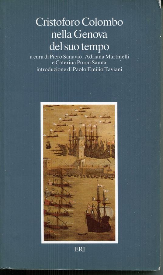Cristoforo Colombo nella Genova del suo tempo - Gabriella Airaldi - copertina