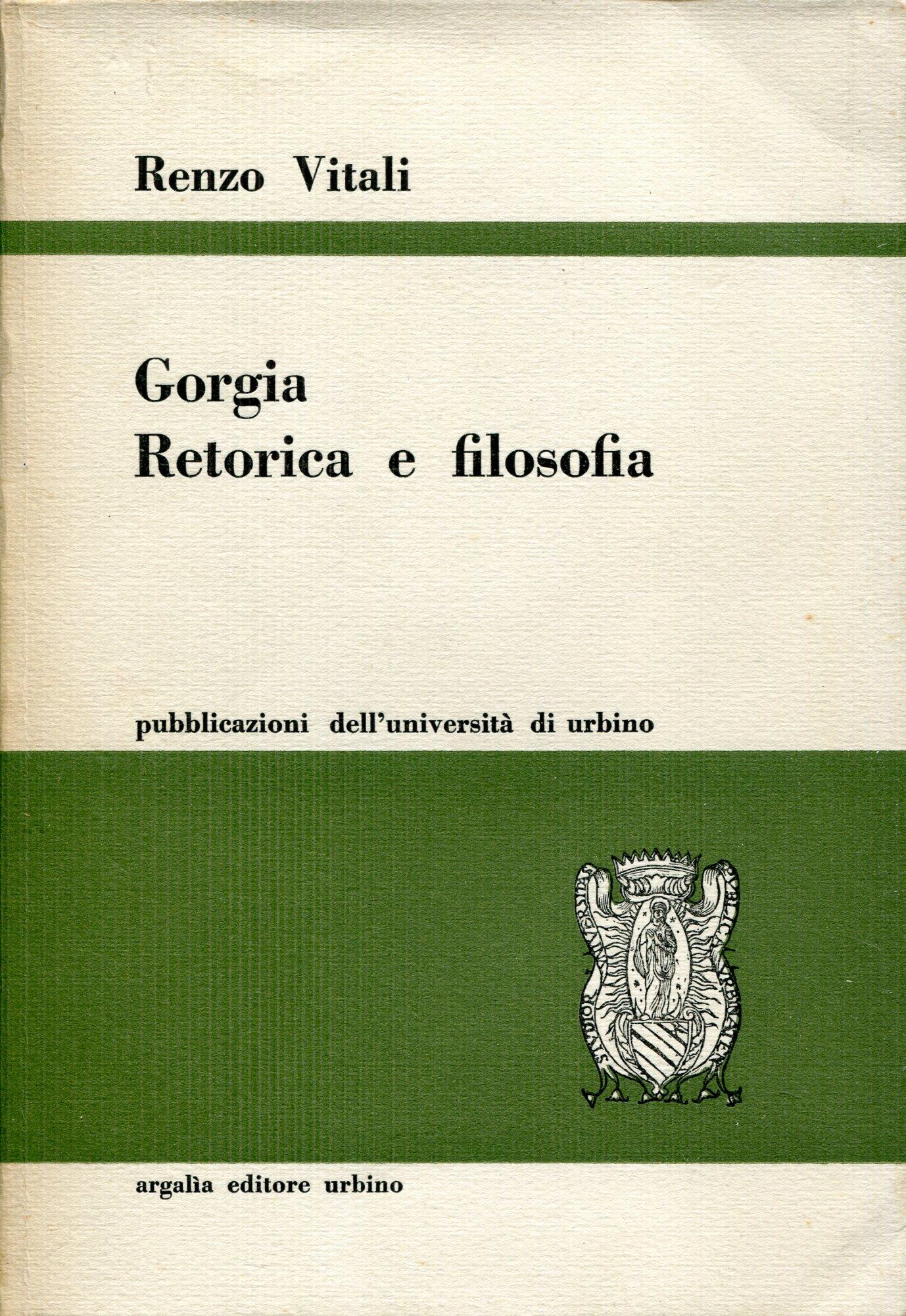 Gorgia Retorica e filosofia