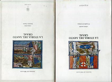 La storia del Santo Graal. 1: Mordrain e Nascien 2: Il castello di Corbenic - copertina
