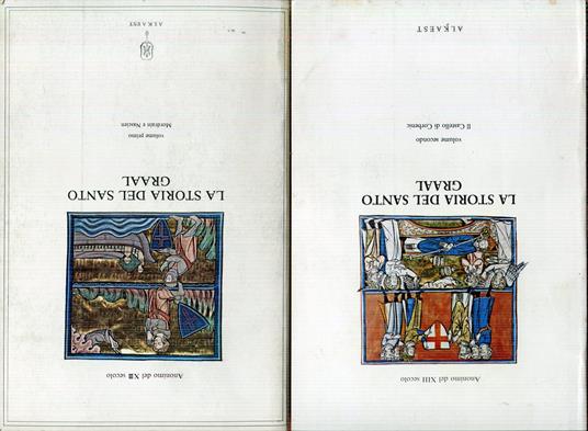 La storia del Santo Graal. 1: Mordrain e Nascien 2: Il castello di Corbenic - copertina