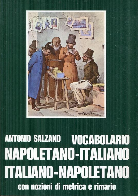 Vocabolario napoletano-italiano : con nozioni di metrica e rimario - copertina
