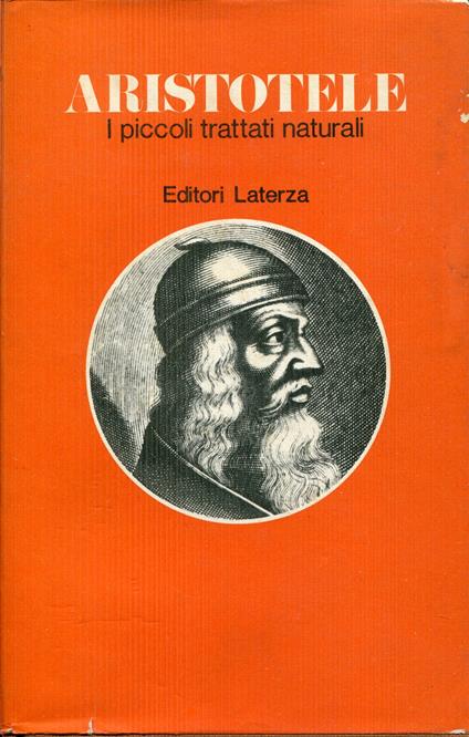 I piccoli trattati naturali - Aristotele - copertina