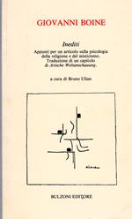 Inediti. Appunti per un articolo sulla psicologia della religione e del misticismo. Traduzione di un capitolo di Arisch Weltanschauung
