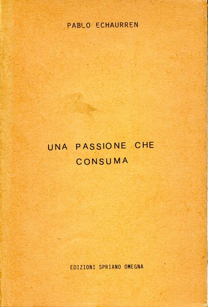 Una passione che consuma - copertina