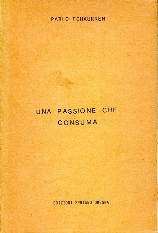 Una passione che consuma - copertina