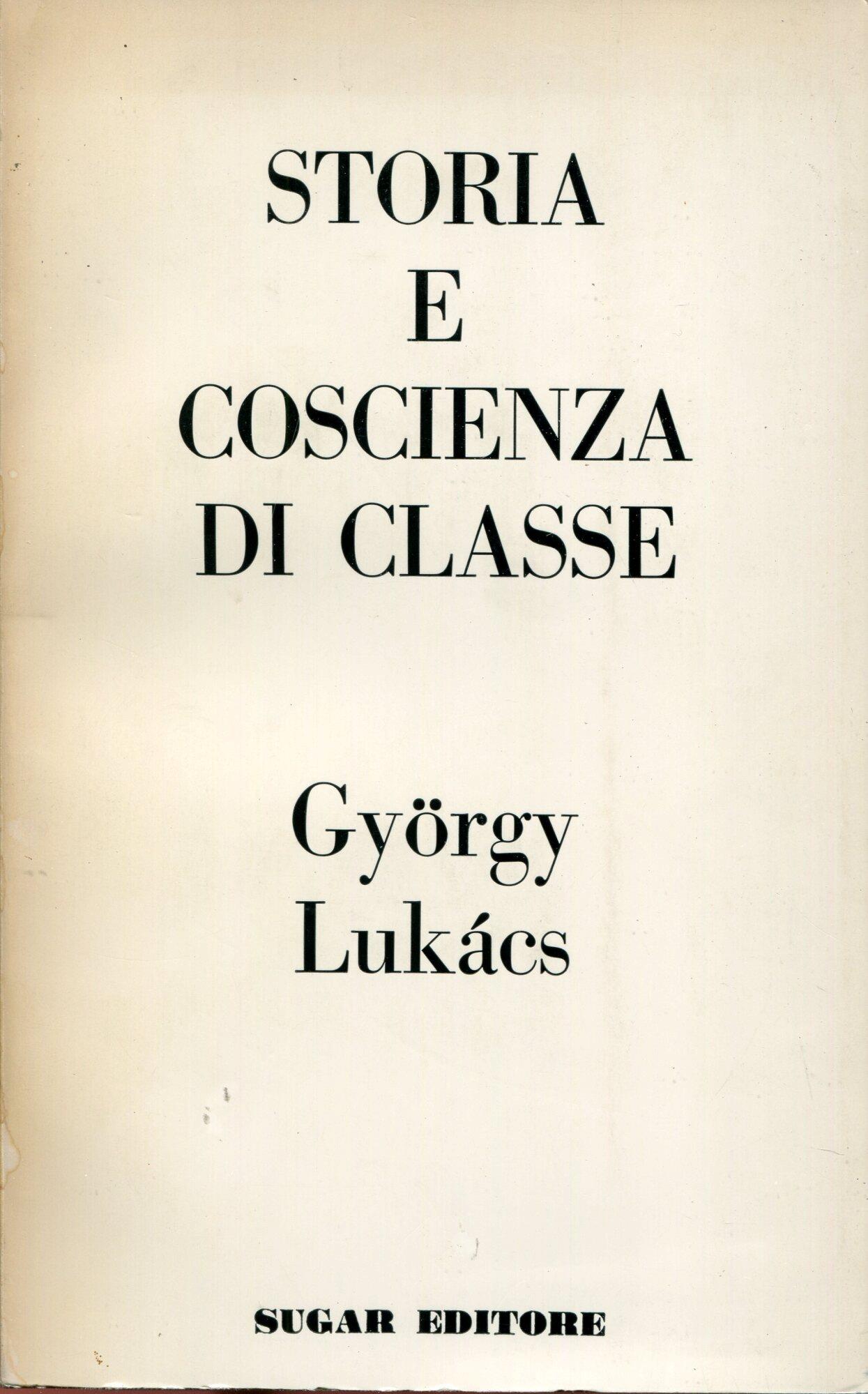 Storia e coscienza di classe