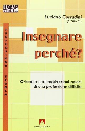Insegnare perché - copertina