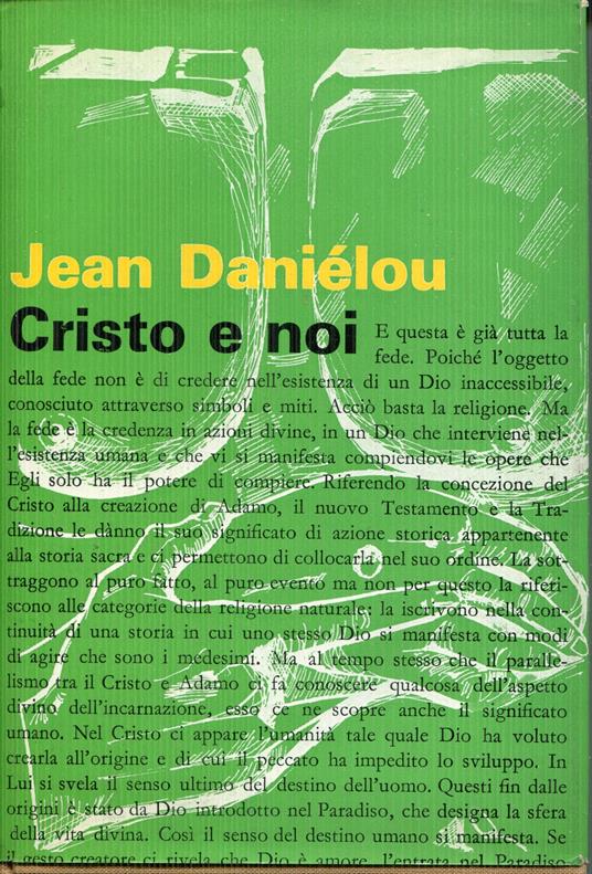 Cristo e noi, seconda edizione 1964 - Jean Daniélou - copertina
