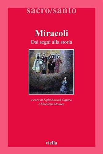 Miracoli. Dai segni alla storia - copertina