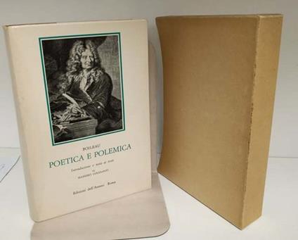 Poetica e polemica - Nicolas Boileau - copertina