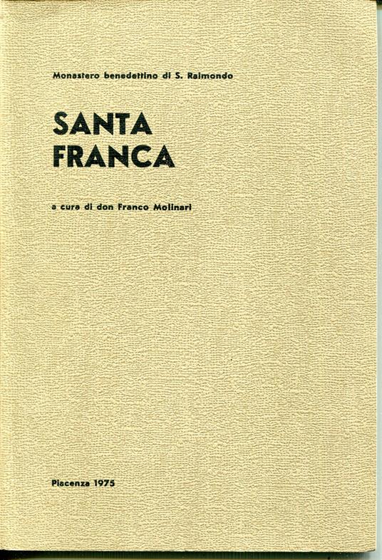 Santa Franca - copertina