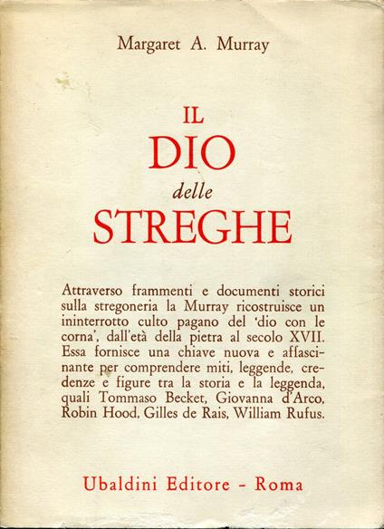 Il dio delle streghe - copertina