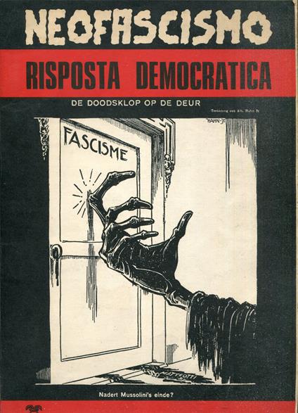 Neofascismo : risposta democratica - copertina