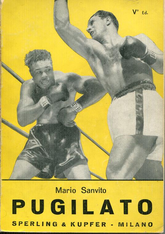 Il pugilato - Mario Sanvito - copertina