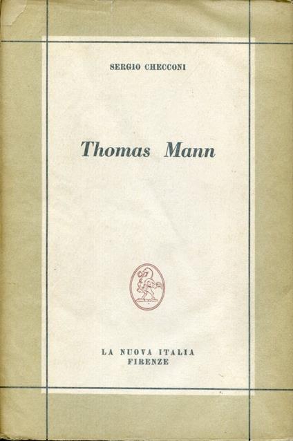 Thomas Mann - Sergio Checconi - copertina