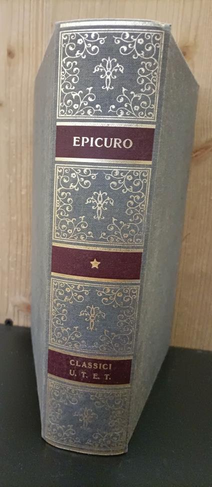 Opere - Epicuro - copertina