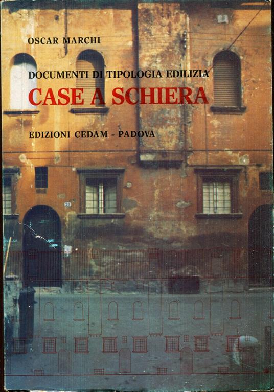 Case a schiera - Oscar Marchi - copertina