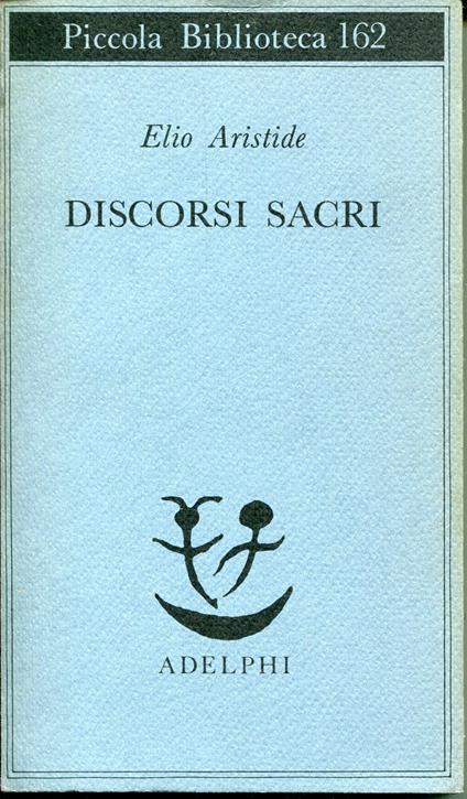 Discorsi sacri - copertina