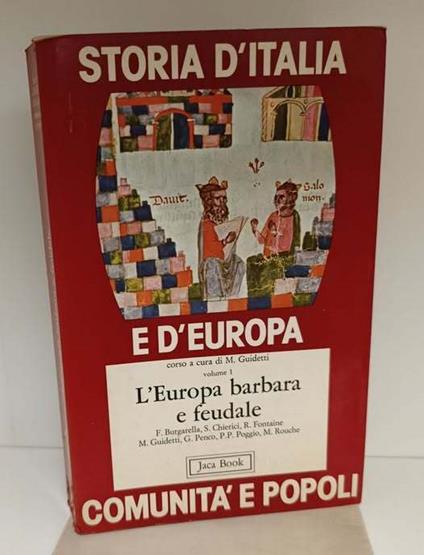 1: L'Europa barbara e feudale - copertina