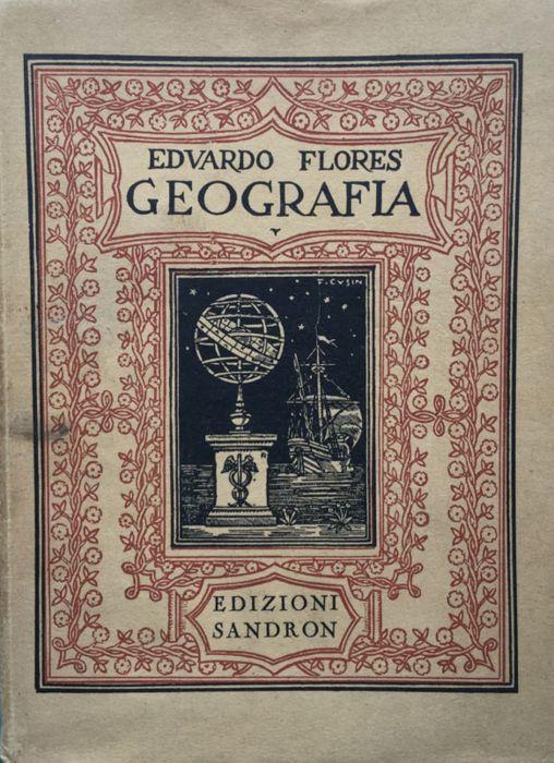 Geografia e Letture geografiche per le scuole medie inferiori. Volume III L'Europa - Eduardo Flores - copertina