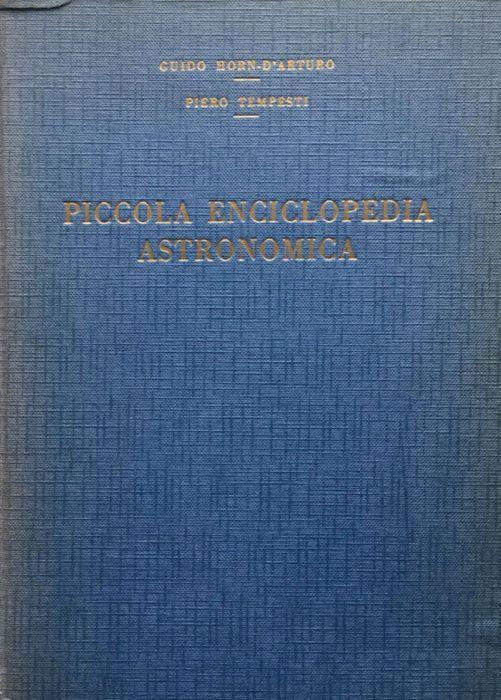Piccola enciclopedia astronomica - copertina