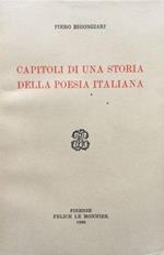 Capitoli di una storia della poesia italiana
