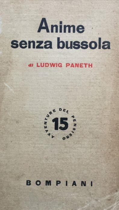 Anime senza bussola - Ludwig Paneth - copertina