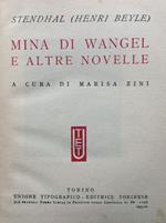 Mina di Wangel e altre novelle