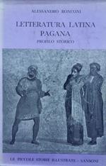 Letteratura latina pagana. Profilo storico Sansoni 1957
