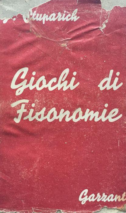 Giochi di fisonomie - Giani Stuparich - copertina